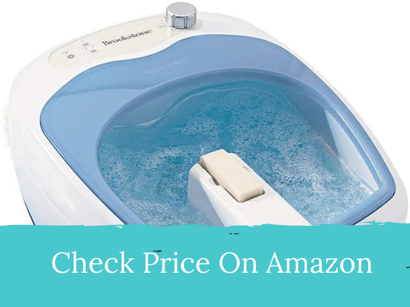 Brookstone Heated Aqua-Jet Foot Spa