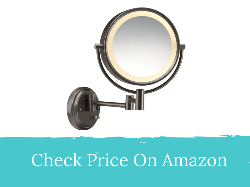 Conair Wall Mount Lighted Makeup Mirror