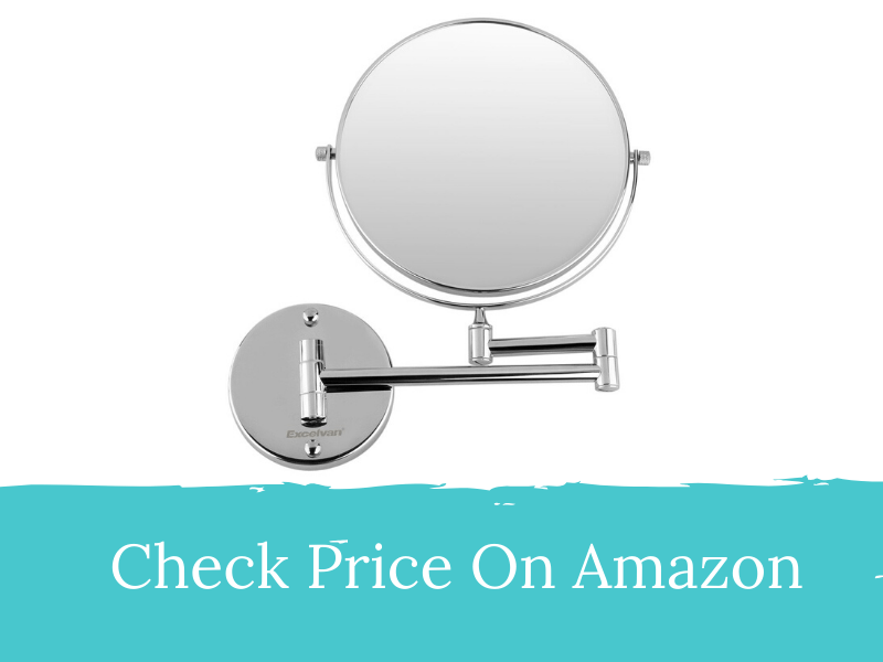 Excelvan Wall Mount Makeup Mirror