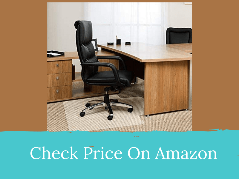 DoubleCheck Products Heavy Duty Carpet Chair Mat