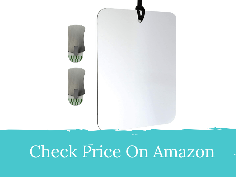 Mirror On A Rope ReflectXL Shower Mirror